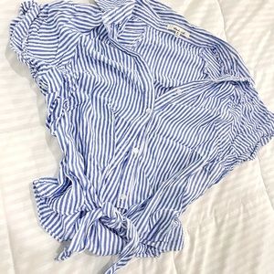 Stripped cropped top